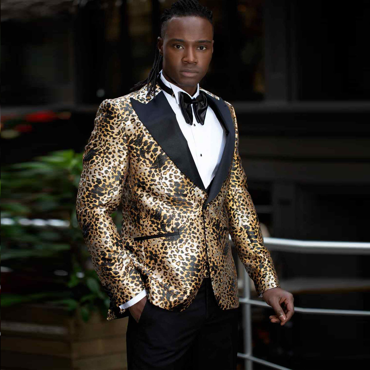 Customized Shiny Men Suits Met - Men'S Grooming Jacket review and price