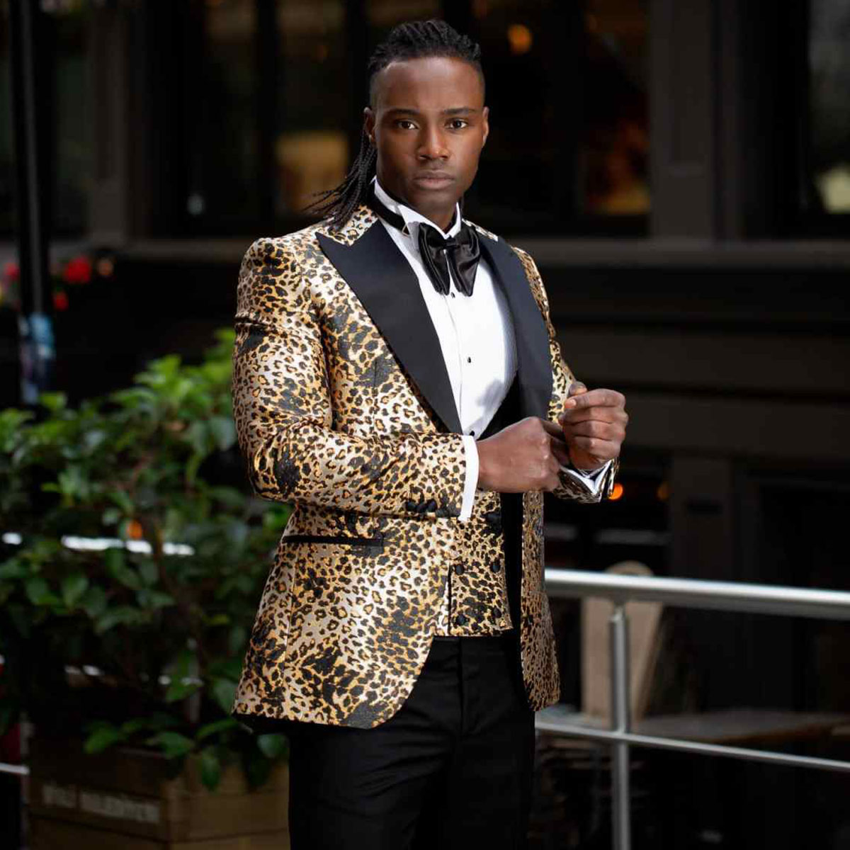 Customized Shiny Men Suits Met - Men'S Grooming Jacket review and price