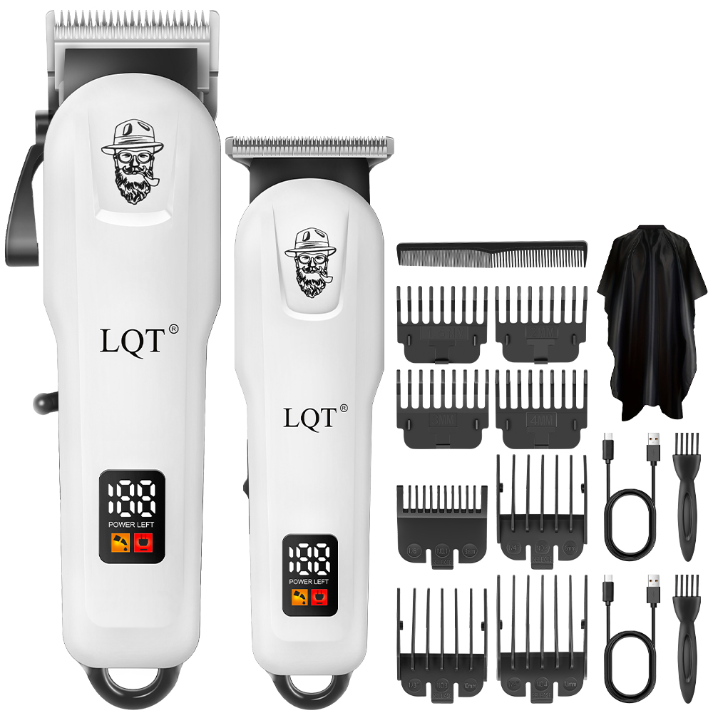 LQT 2pcs Hair Clippers Tools,  - Beard Trimmer Cordless review and price