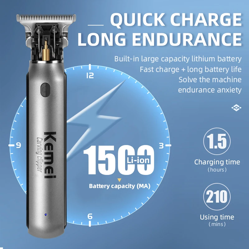 KEMEI Professional Electric Ha - Beard Trimmer Cordless review and price