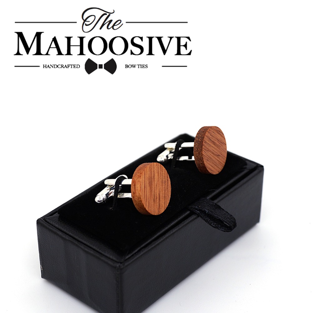 MAHOOSIVE Wooden Cufflinks Wed - Men'S Grooming Boxes review and price