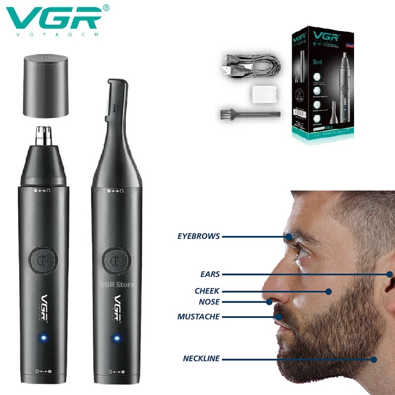 VGR Washable Nose Hair Trimmer - Nose Hair Trimmer review and price