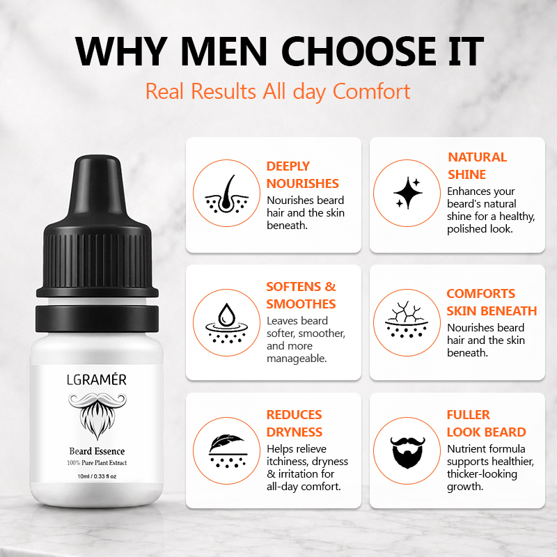 Men's Beard Growth Serum Nouri - Men'S Grooming Oil review and price