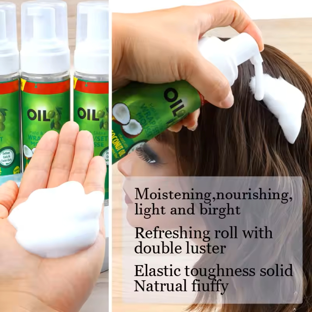100ml Curly Hair Mousse Strong - Men'S Grooming Oil review and price