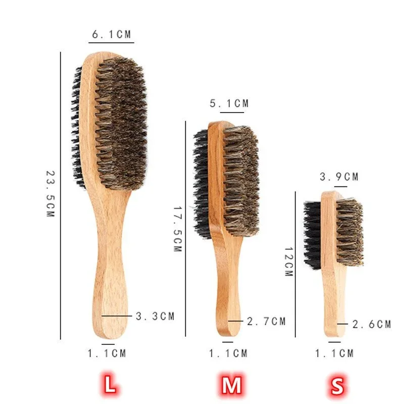 Beard Brush with Natural Woode - Men'S Grooming Oil review and price