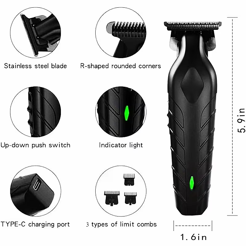OMUONE Professional Barber Cor - Beard Trimmer Cordless review and price