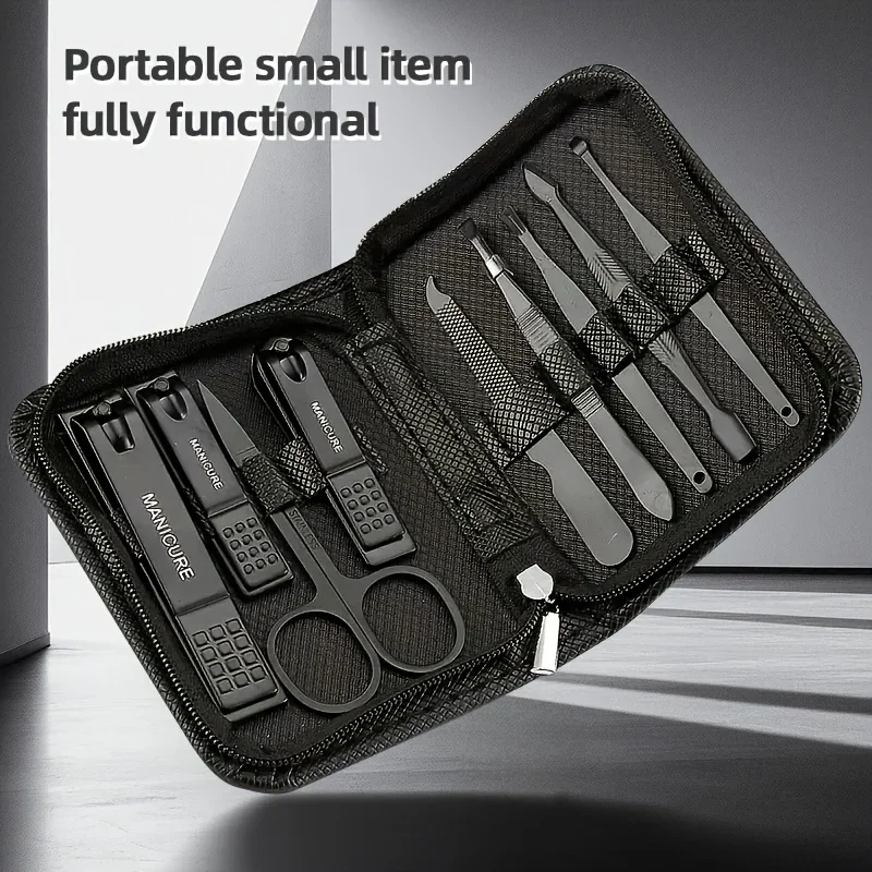 9 Piece in 1 Manicure Set Pedi - Men'S Grooming Gift Set review and price