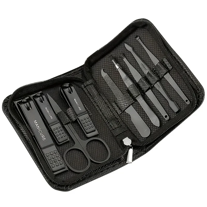 9 Piece in 1 Manicure Set Pedi - Men'S Grooming Gift Set review and price
