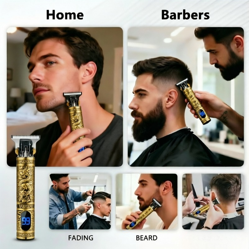 Portable Mini Hair Clipper for - Beard Trimmer Cordless review and price