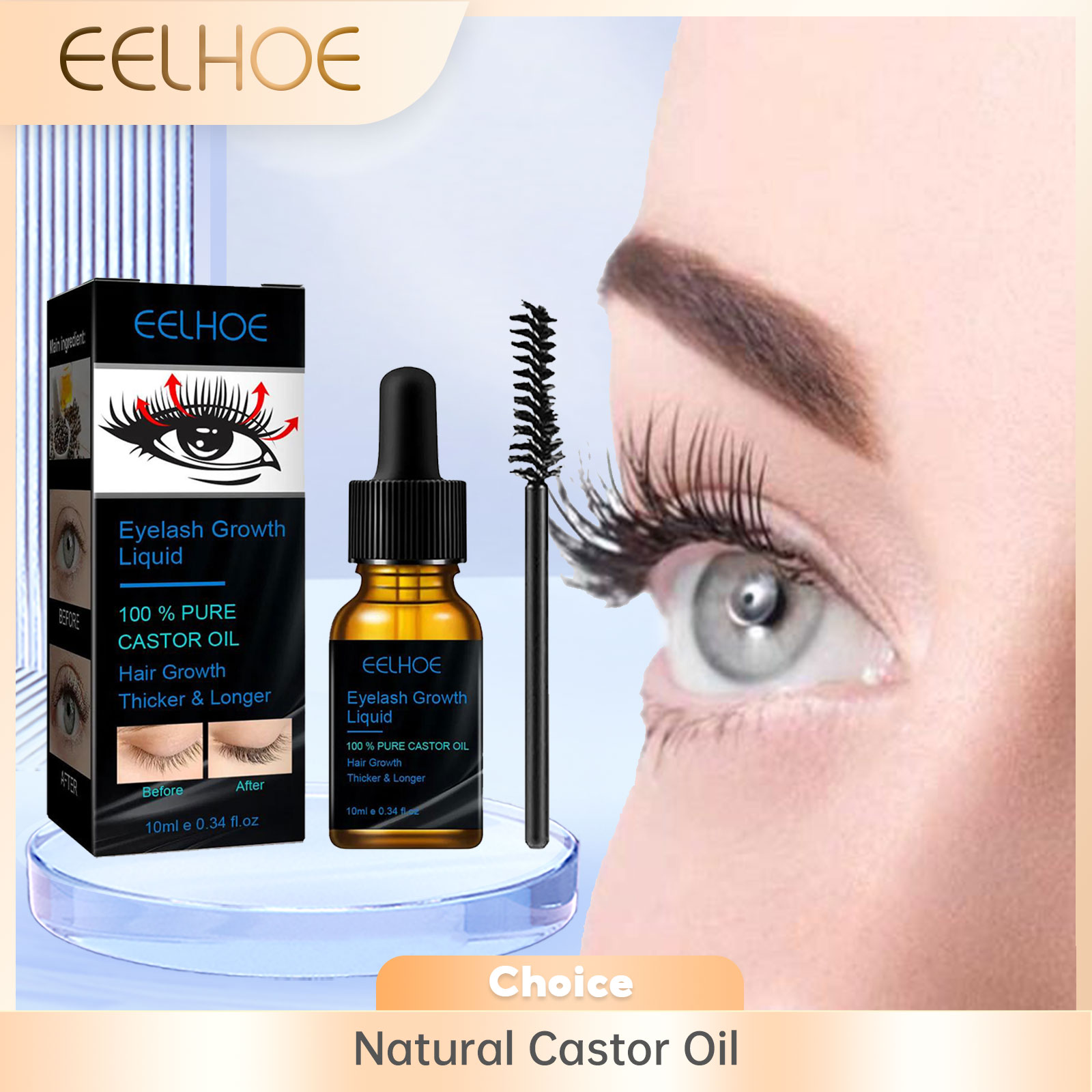 Castor Oil Eyelash Growth Seru - Men'S Grooming Oil review and price
