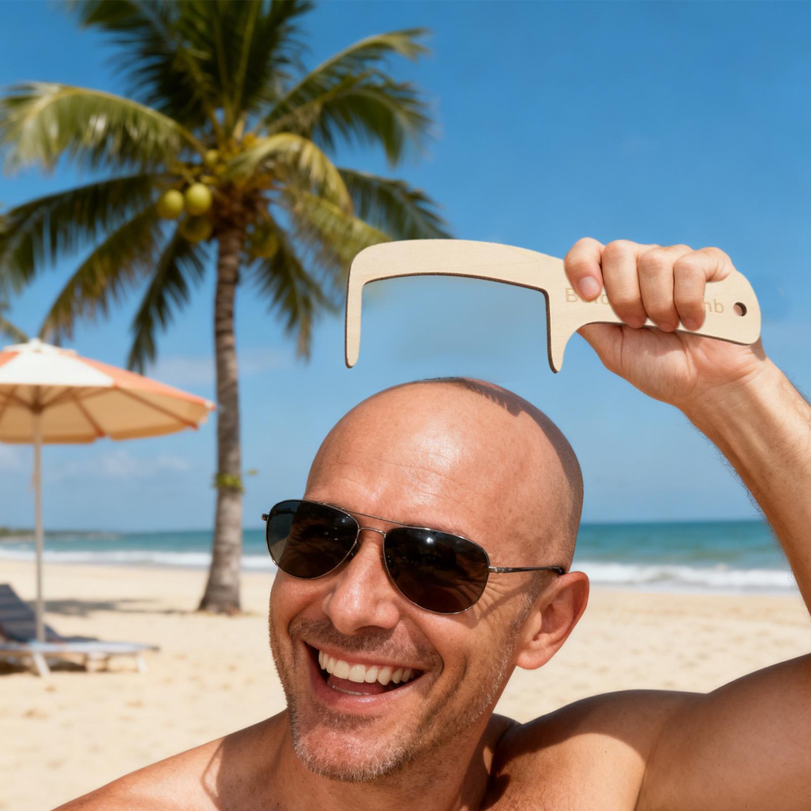 2pcs Funny Bald Man Grooming T - Men'S Grooming Oil review and price