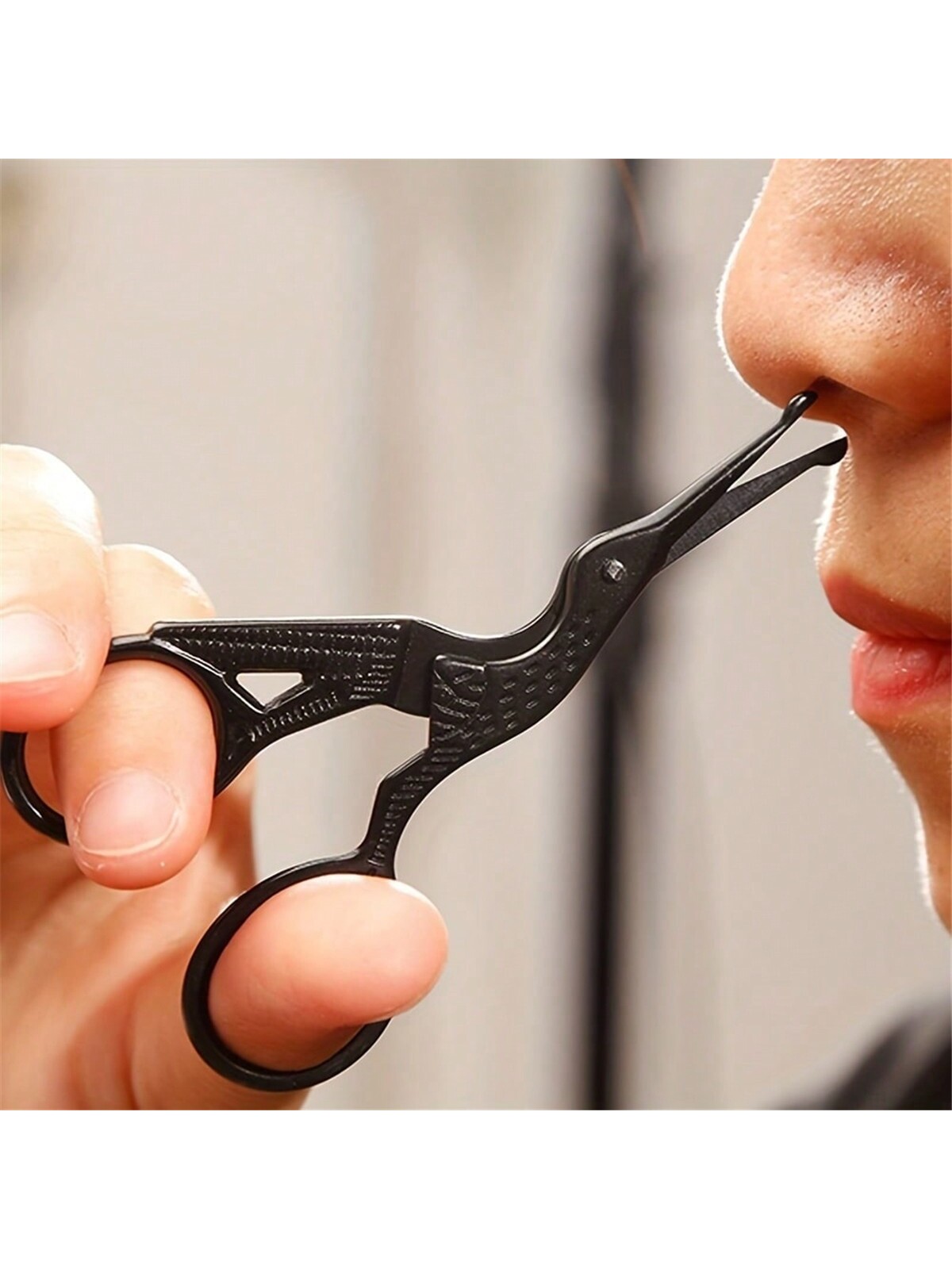 Nose Hair Scissors, Stainless  - Nose Hair Trimmer review and price