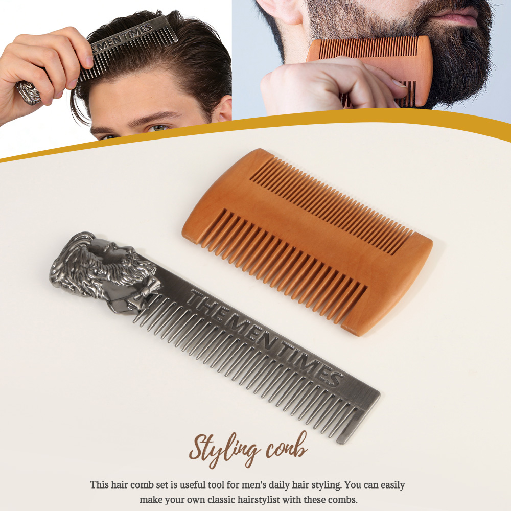 Men Vintage Beard & Hair Comb  - Men'S Grooming Hairstyles review and price