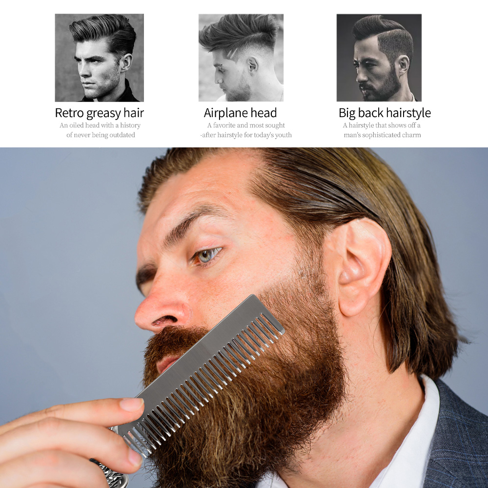 Men Vintage Beard & Hair Comb  - Men'S Grooming Hairstyles review and price